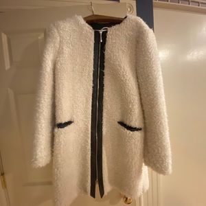 Ann Taylor Sherpa Zip Jacket